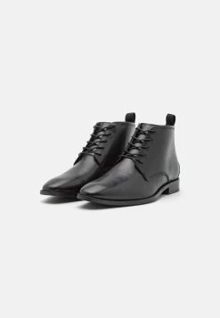 Pier One Leather - Botines Con Cordones - Black 9 Pier One Leather - Botines Con Cordones - Black -Pier One Ventas a54679bc8a6d4803948ae6e78e7dc588