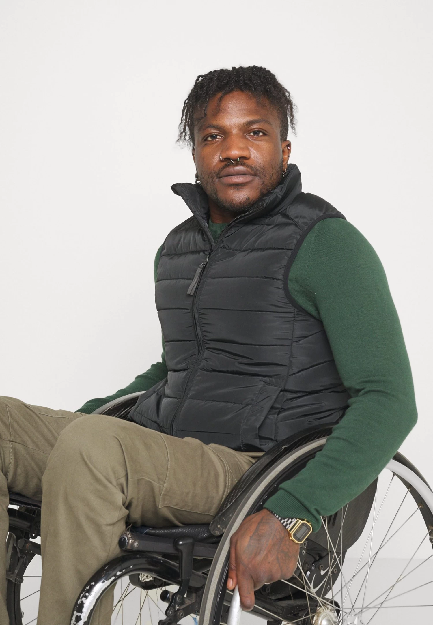 Pier One Chaleco - Black 4 Pier One Chaleco - Black - Imagen 3