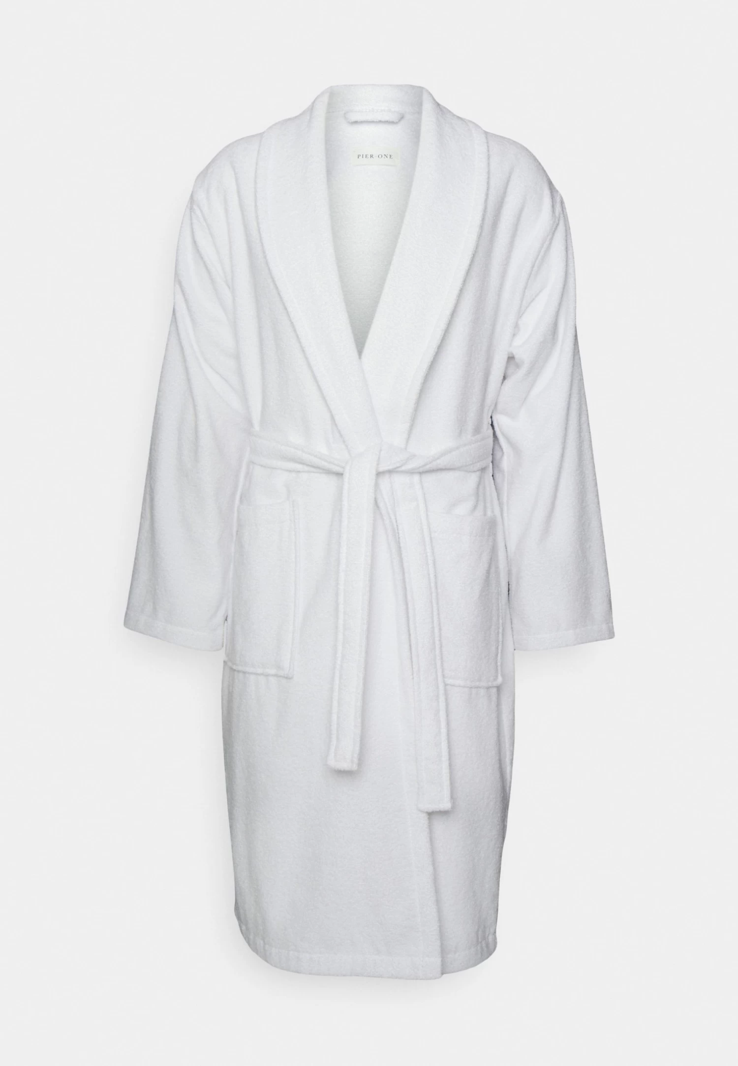 Pier One Shawl Towel Bathrobe - Albornoz - White 7 Pier One Shawl Towel Bathrobe - Albornoz - White - Imagen 5