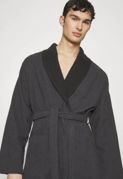 Pier One Shawl Towel Bathrobe - Albornoz - Dark Grey 11 Pier One Shawl Towel Bathrobe - Albornoz - Dark Grey -Pier One Ventas aedd72cbd7d04b83bcef8a6c104e08f9