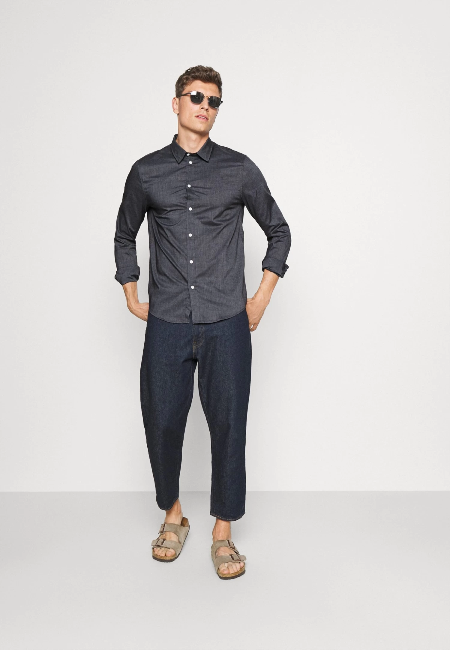 Pier One Camisa -Blue Grey 4 Pier One Camisa -Blue Grey - Imagen 2