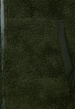 Pier One Borg Zip-Up Jacket - Forro Polar - Dark Green -Pier One Ventas b36b213309db429a9a051cbae9dee2b1