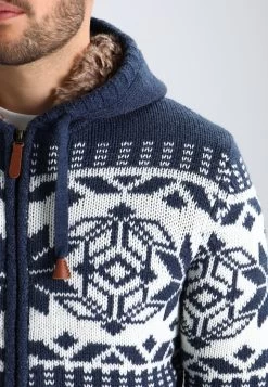 Pier One Chaqueta De Punto - Blue Melange -Pier One Ventas b3b926c8db4947f8b915dacd57160cc1