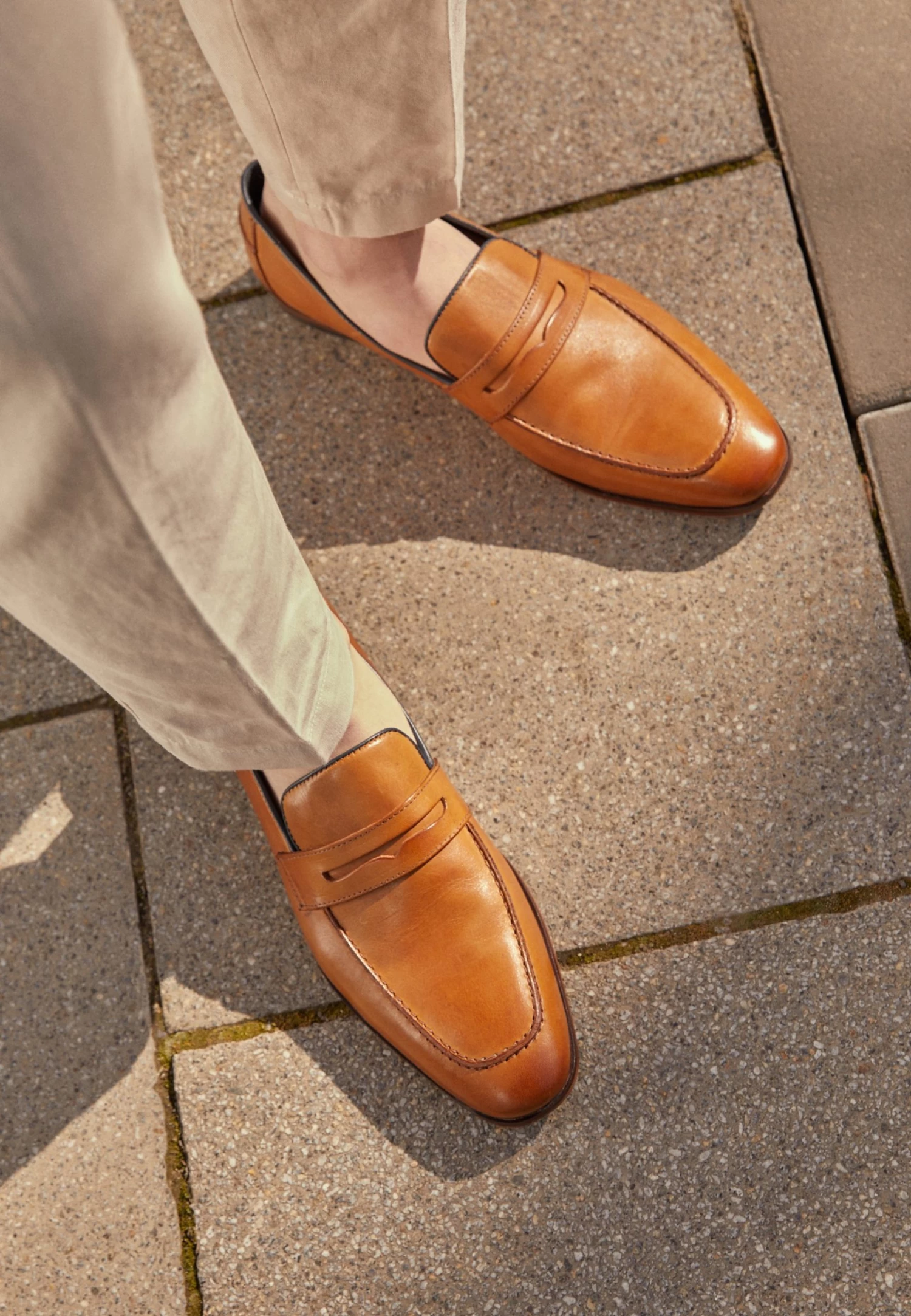 Pier One Leather - Mocasines - Camel 4 Pier One Leather - Mocasines - Camel - Imagen 2