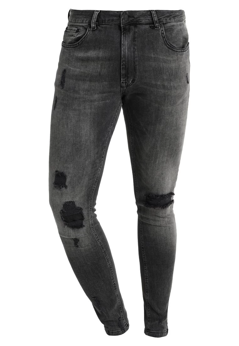 Pier One Vaqueros Pitillo - Black Denim 7 Pier One Vaqueros Pitillo - Black Denim - Imagen 5