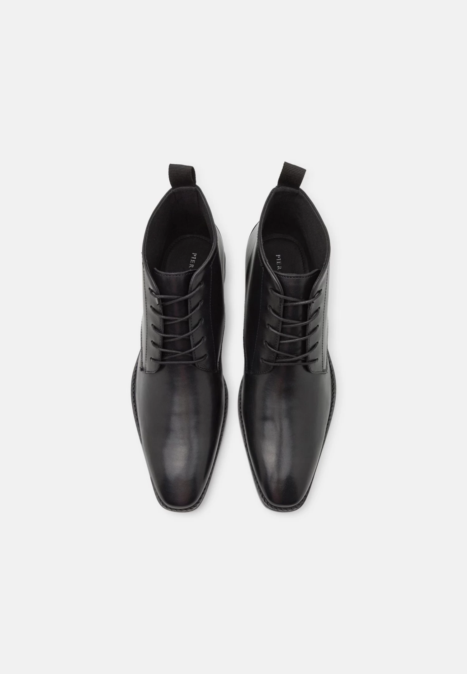 Pier One Leather - Botines Con Cordones - Black 6 Pier One Leather - Botines Con Cordones - Black - Imagen 4