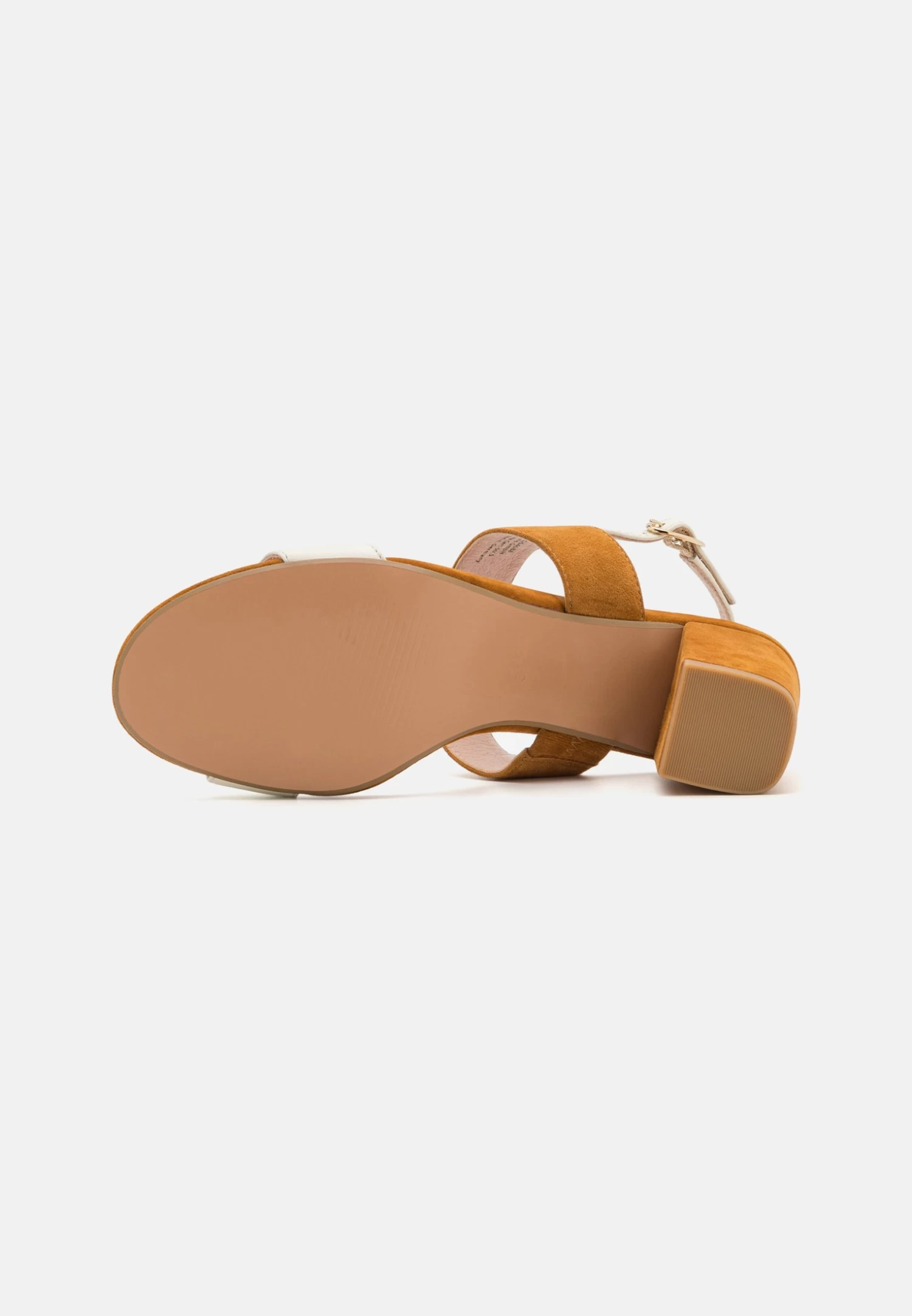 Pier One Leather- Sandalias - White/Cognac 7 Pier One Leather- Sandalias - White/Cognac - Imagen 5
