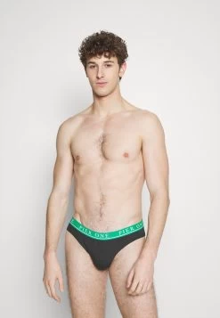Pier One Branded Waistband Briefs 3 Pack - Braguitas - Black -Pier One Ventas ce9530d43d744385b55479d22aaeaad2