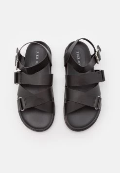 Pier One Unisex - Sandalias - Black -Pier One Ventas cfa1a932594a4711b3c49603ed200cce