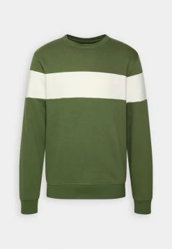 Pier One Sudadera - Khaki/Off-White -Pier One Ventas d43107e686d8485d838d1da50cea4d6f