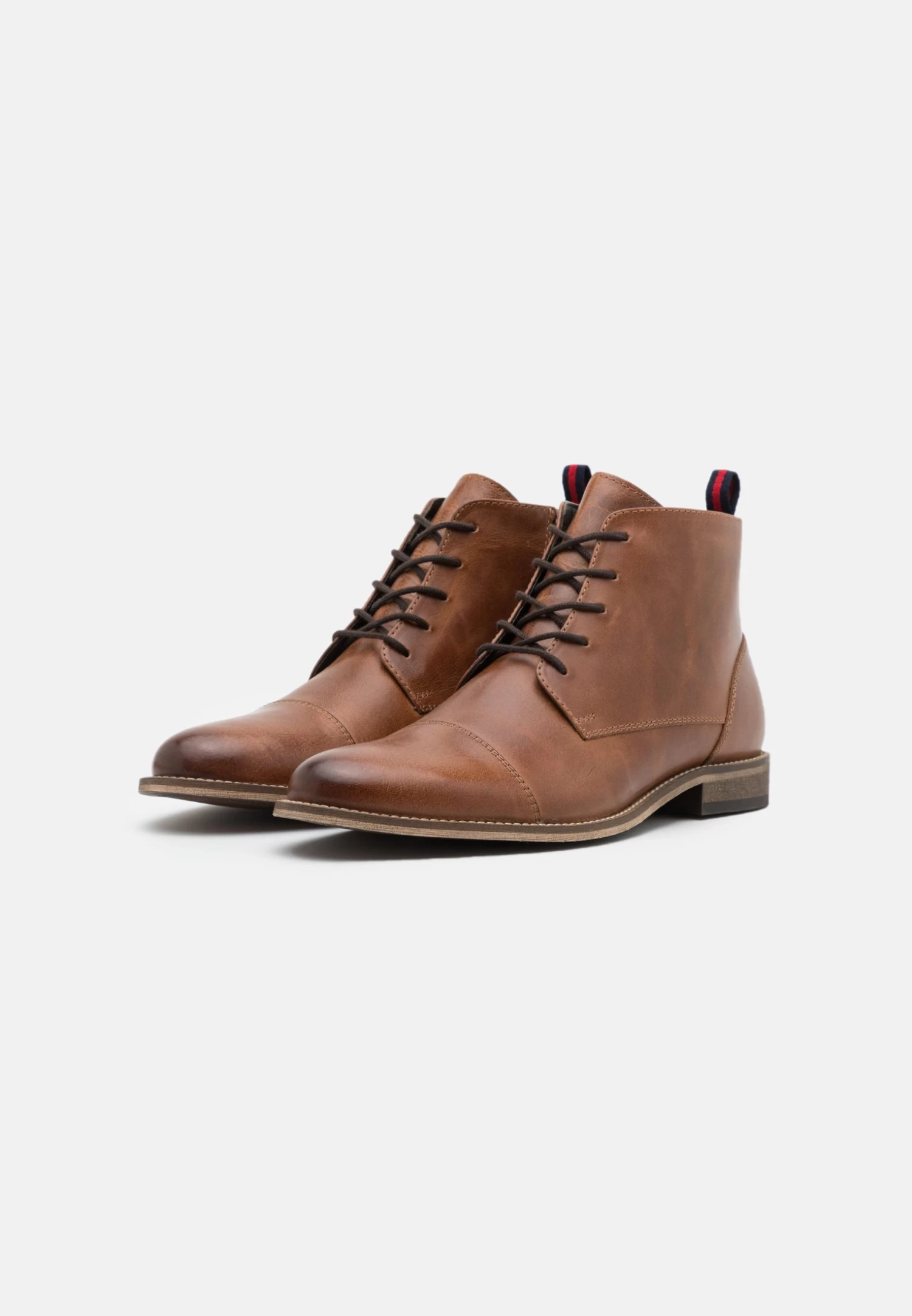 Pier One Leather - Botines Con Cordones -Camel 4 Pier One Leather - Botines Con Cordones -Camel - Imagen 2