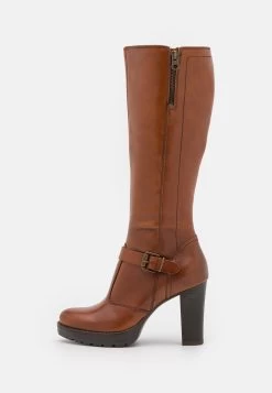 Pier One Leather- Botas De Tacón - Cognac -Pier One Ventas d76d5ab70d404f2bbfdc55b594d5c4be