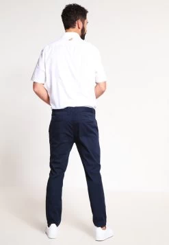 Pier One Pantalones Chinos - Dark Blue -Pier One Ventas d781d37eda76425a93e9a0a3b37f56fe