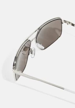 Pier One Unisex - Gafas De Sol - Silver-Coloured, Black -Pier One Ventas e4032642d98b4cd386349df91f3cefe3