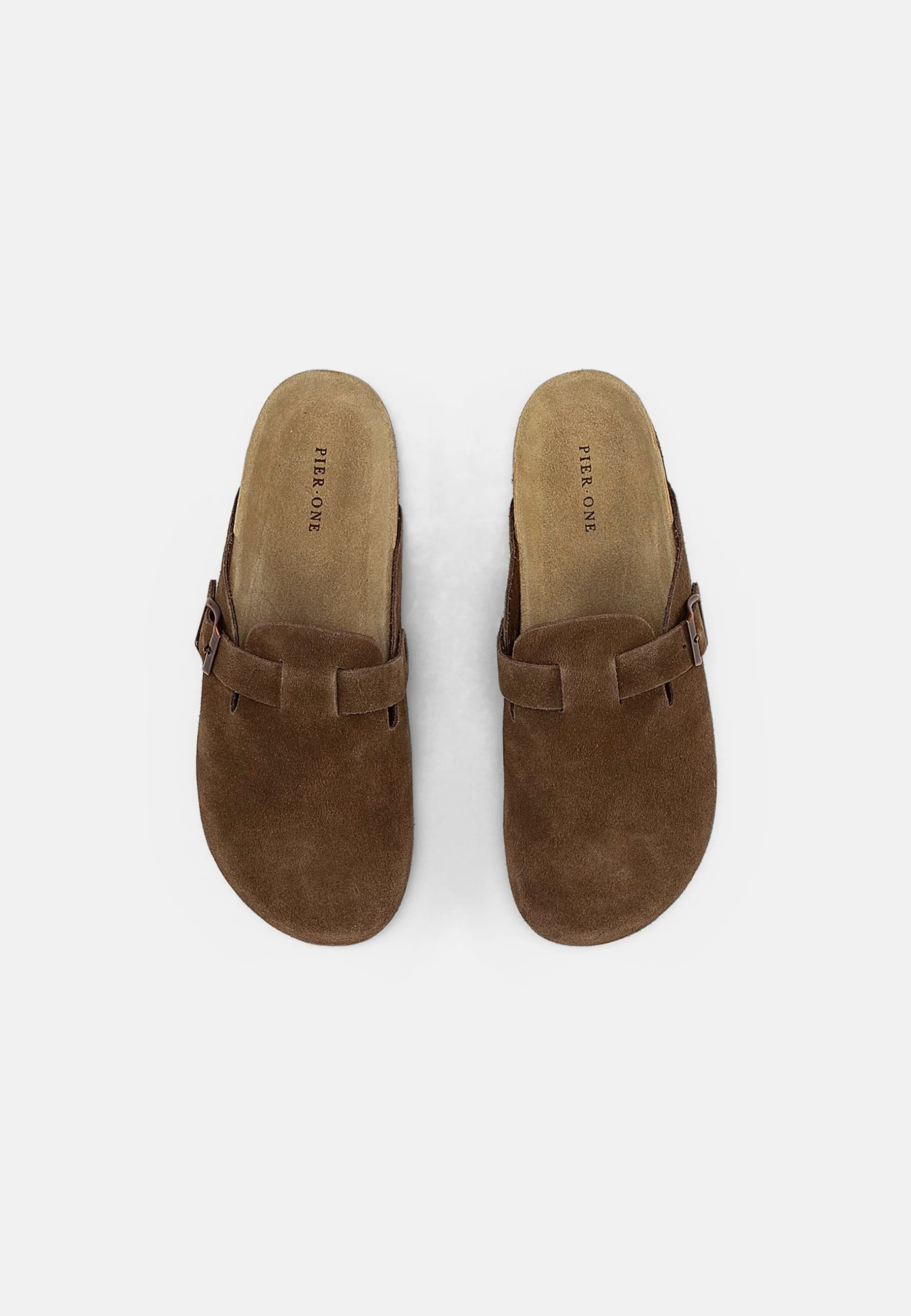 Pier One Leather Unisex - Pantuflas - Brown 6 Pier One Leather Unisex - Pantuflas - Brown - Imagen 4