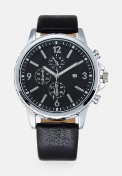 Pier One Reloj - Black/Silver-Coloured