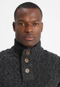 Pier One Jersey De Punto - Mottled Dark Grey -Pier One Ventas eb6dec66e1f147509263ea1a088f200f